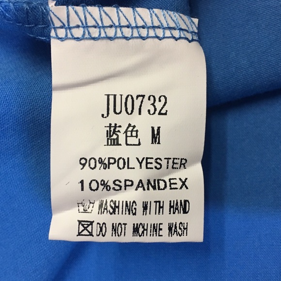 3/$25 I'd Rather Be Reading Blue V-Neck Graphic T Shirt Size Medium - Picture 4 of 4